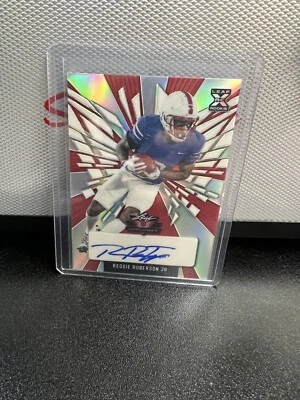 reggie roberson jr. Rookie Auto 6/6 Leaf Valiant 2022 - Image 1 of 2
