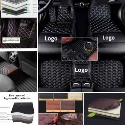 For Toyota All Models Car Floor Mats Auto Carpets Cargo Liners Waterproof Custom Foto 1 de 4