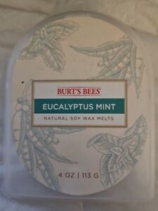 Burts Bees Soy Wax Melts Eucalyptus Mint 4 Oz 113g