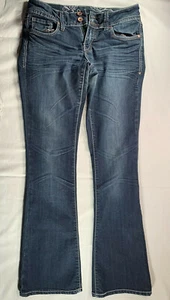Woman’s Refuge Knock Out Skinny Boot Jeans Size 6S Dark Wash 30” ins - Picture 1 of 8