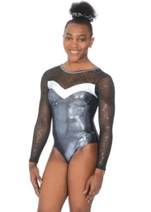 Titanium Ultra Long Sleeve Gymnastics Leotard Size 34 (13-14 years) - Picture 1 of 2