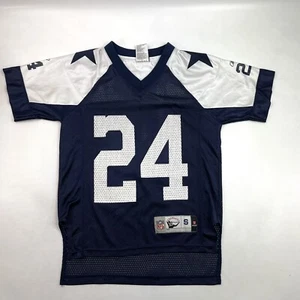 Reebok Gridiron NFL Classic Dallas Cowboys #24 Barber Blue Jersey Youth S - 8 - Picture 1 of 8