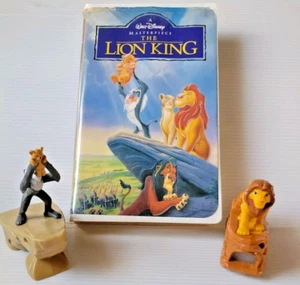 WALT DISNEY The Lion King (VHS, 1995) Masterpiece Collection Bundle CD Toys Book - Picture 1 of 24