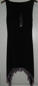 Jasmine de Milo Black Sleeveless Dress-Size 2-4  - Picture 1 of 7