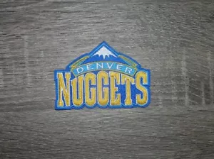 Denver Nuggets Retro Basketball bestickt Bügelbild Patch 3,5" x 2,5" - Bild 1 von 2