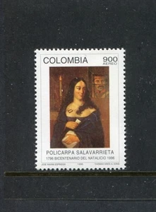 Kolumbien C885, postfrisch, Policarpa Salavarrieta Patriot 1996. x23586 - Bild 1 von 1