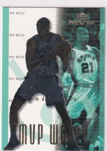 Reloj MVP Tim Duncan NBA No. M7 2001 Upper Deck - Imagen 1 de 2