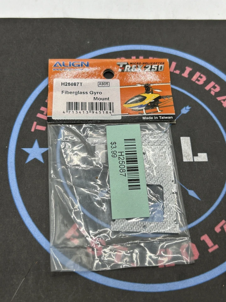 Align T-Rex 250. H25087T Fiberglass Gyro Mount. - Image 1 of 1