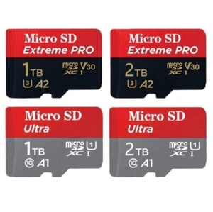2TB 1TB Karta Micro SD Extreme Pro micro SDXC Class10 UHS-I U3 V30 Karta pamięci - Zdjęcie 1 z 17