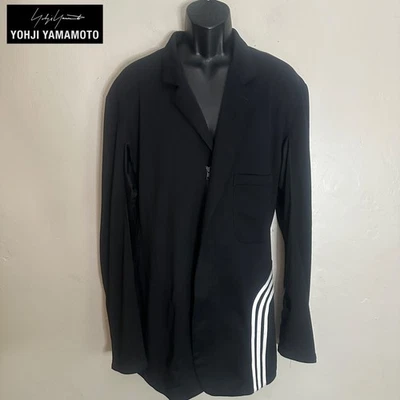 Y3 Yohji Yamamoto x Adidas Peacoat XL Gently worn 54% polyester/46% cotton - Image 1 of 4
