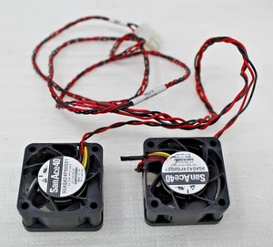 2X Sanyo 9GA0424P6H001 24VDC 40 * 40 * 20MM 4-Draht Axial Flow Lüfter - Bild 1 von 4