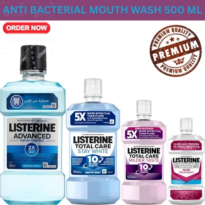 KENVUE (JOHNSON & JOHNSON LTD) Listerine Advanced Defence Gum Treatment Mouthwash (500Ml), Clinically Proven UK