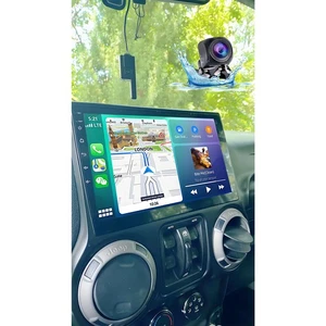 Radio estéreo GPS para Jeep Wrangler 3 JK 2015-2017 Android 13.0 10.1" Carplay - Picture 1 of 19