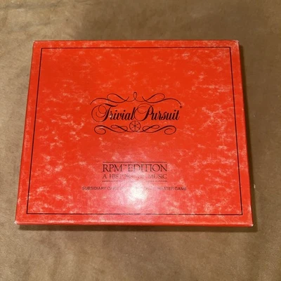 VTG TRIVIAL PURSUIT RPM Edition A History of Music Subsidiary Cards 1985 - Image 1 of 4