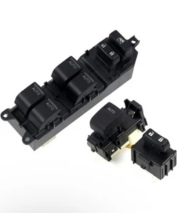 Front Door Lighted LED Power Window Switch Auto Down/Up For Toyota Tacoma 12-15 - Foto 1 di 5