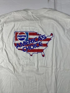 Camiseta De Colección Pepsi America's Choice Puntadas Individuales EE. UU. XL Unisex #2427 - Imagen 1 de 21
