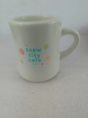 SNOW CITY CAFE Coffee Mug Anchorage Alaska Heavy Diner Mug  - Image 1 of 4