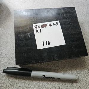 5x4.25x1 Delrin Big Block, Machinable Plastic, Black CNC 1lb - Picture 1 of 4