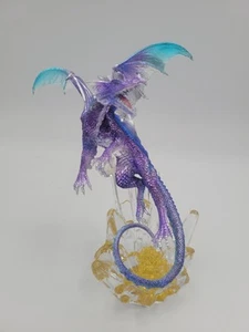 Franklin Mint Miniatur Purple Dragon Statue Michael Whelan Guardian Of Treasure - Bild 1 von 12