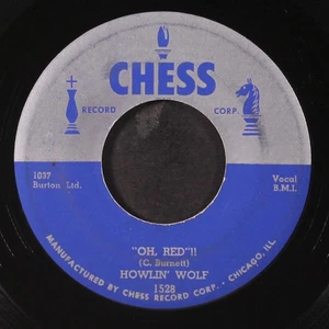 HOWLIN' WOLF: oh, red / my last affair CHESS 7" Single 45 RPM - Picture 1 of 2