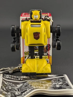 Transformers G1 Bumblebee Keychain complete Takara Minibot Reissue Fun4All - Image 1 of 4