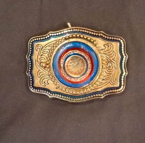 Vintage International Union of Operating Engineers VTG Belt Buckle - Picture 1 of 3
