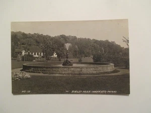 RPPC Mankato Minnesota Postcard Sibley Park Real Photo - Picture 1 of 2