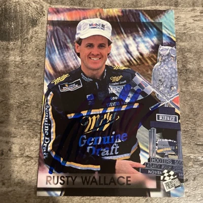 Rusty Wallace Signed 1994 Press Pass Racing Card #28-No COA - Image 1 of 2