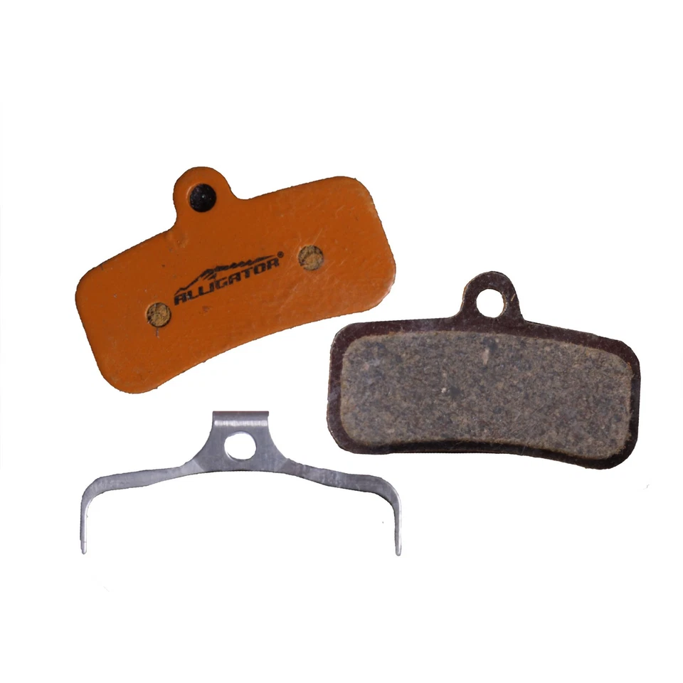 Pastillas de freno orgánicas de cocodrilo de 4 pistones tipo D para TRP Quadiem y pizarra T4 Foto 1 de 1