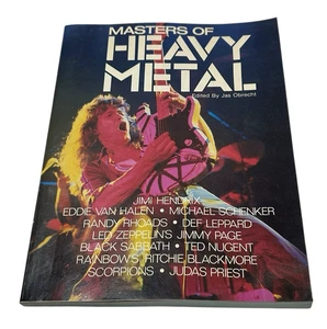 Masters of Heavy Metal 1984 Softcover Book, Zeppelin, Hendricks, Van Halen, Etc. - Picture 1 of 7