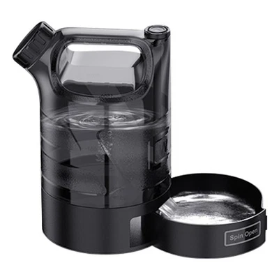 Botella de agua portátil para perros dispensador de bebida para mascotas de gran capacidad  Foto 1 de 4