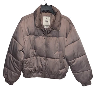 Abercrombie & Fitch A& F Ultra Collection Womens Full Zip Puffer Jacket Small - Picture 1 of 8