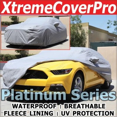 1988 1989 1990 Pontiac Firebird Waterproof Car Cover w/MirrorPocket GRAY - Image 1 of 4
