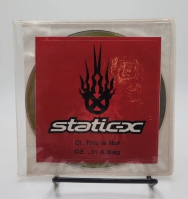 STATIC X This is Not / In bag SAMPLER w/ STICKER LIMITD 2001 USA PROMO CD single - Image 1 of 3