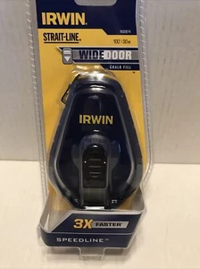 Irwin Strait-Line 100-Ft Lightweight Wide-Door Speedline Chalk Reel (2–PO-105) - Picture 1 of 6