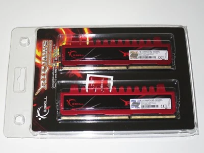 NEW 16GB (4x4GB) G.SKILL DDR3 1600 (PC3 12800) Memory Model F3-12800CL9Q-16GBRL - Image 1 of 4