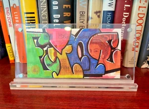 Ben Eine - Original Art - Signiert - Fake GBP Banknote - Blackbook - Acryl Case - Bild 1 von 3
