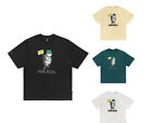 Malbon Golf Unisex kurzärmeliges T-Shirt: trendiger Druck, runder Ausschnitt, 4 Farben