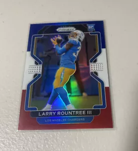 2021 Prizm Red White Blue Rookie Larry Rountree III RC WHC254 - Picture 1 of 2