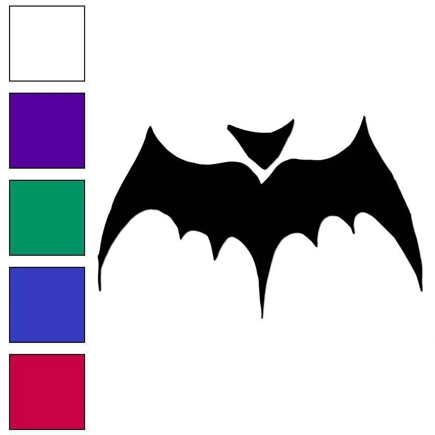 Vampiro murciélago volador, calcomanía adhesiva de vinilo, varios colores y tamaños #7548 Foto 1 de 1