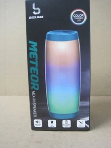 Altoparlante Meteor, cambio colore LED, suono di alta qualità, basso ricaricabile Jaxx - Foto 1 di 4
