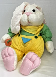Vintage International Silver Parachute Spring Easter Bunny Very Cute 1980s Decor - Picture 1 of 14