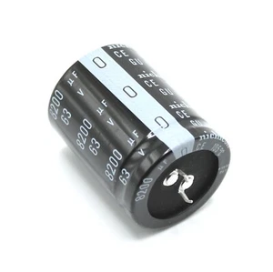 8x 8200uF 63V DC Radial Montaje a Presión Condensador Electrolítico 105C 35x45 8200 uF - Imagen 1 de 1