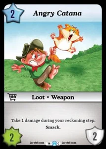 Munchkin CCG Angry Catana - The Desolation of Blarg #16/125 - Picture 1 of 2