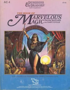 AC4 DAS BUCH DER WUNDERBAREN MAGIE SEHR GUTER ZUSTAND! D&D Items TSR Dungeons Dragons Enzyklopädie - Bild 1 von 2