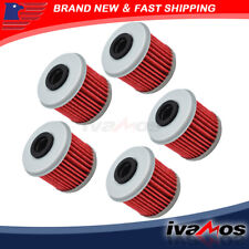 5x Oil Filter Filters For Honda CRF150R CRF150RB CRF250R CRF250X CRF450R CRF450X