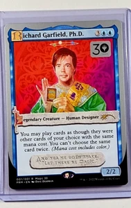 2022 MTG Magic the Gathering Magic 30th Promo #1 Richard Garfield Ph. D. PhD - Picture 1 of 2
