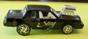 Racing Champions 1999 Street Wheels Sting 1:64 pressofuso WCW '87 Buick GNX nero - Foto 1 di 6