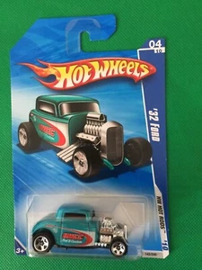 HOT WHEELS 32 FORD - HW HOT RODS 10 - 4/10 TEAL VHTF!!! B150 - Picture 1 of 8