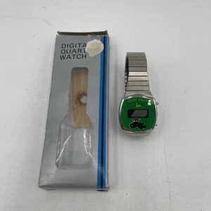Vintage John Deere Digital Quality Watch In Box 2001 Stretch Band - Bild 1 von 7